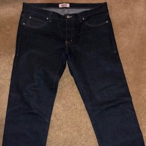 Naked and Famous Elephant 6 broken twill.